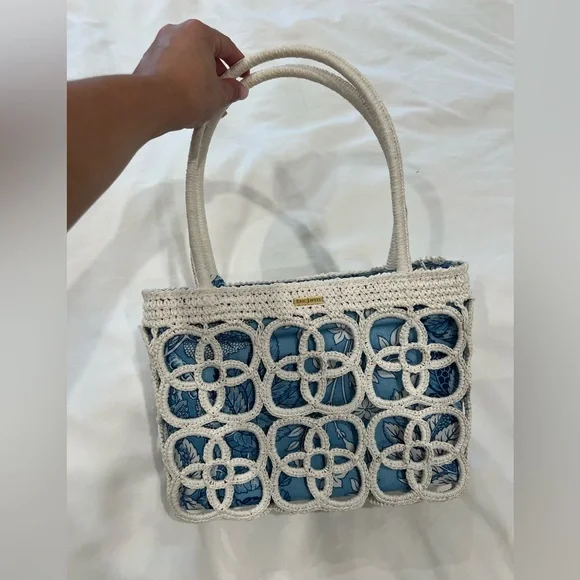 Eric Javits gorgeous rare tote in amazing condition - Picture 4 of 8